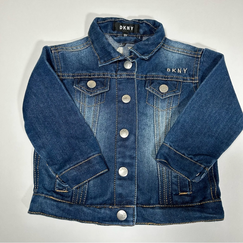 DKNY Toddler's Jean Jacket 18 Months - Picture 2 of 6